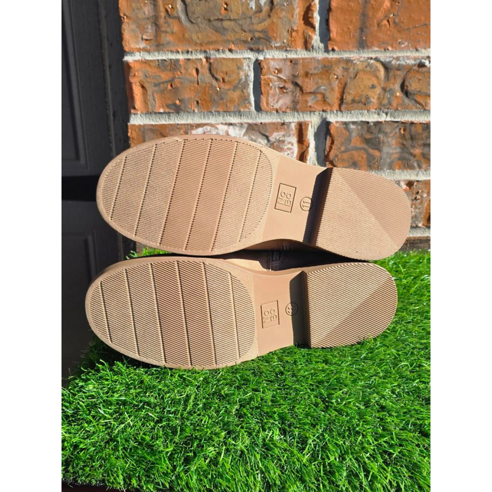 No Boundaries Ankle Boots Women's Size 11 Sand Memory Foam - Picture 5 of 7